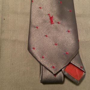 Vintage Yves Saint Laurent silk necktie